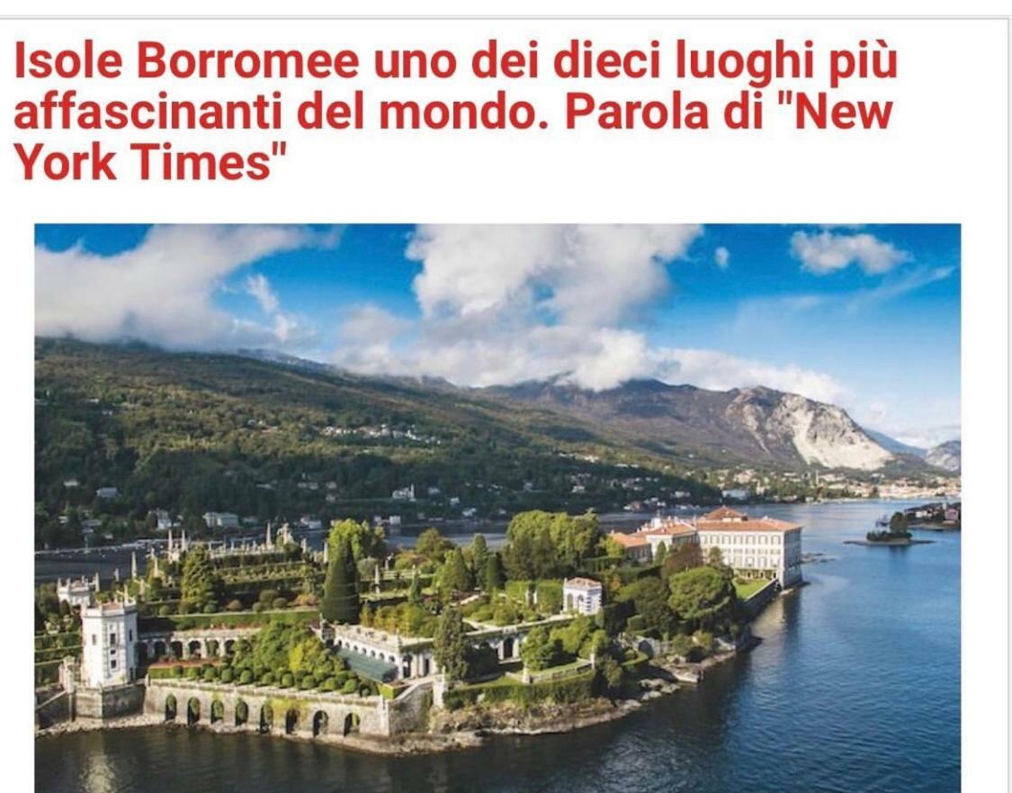 Artelago Silver Panoramic Lake View Baveno Extérieur photo